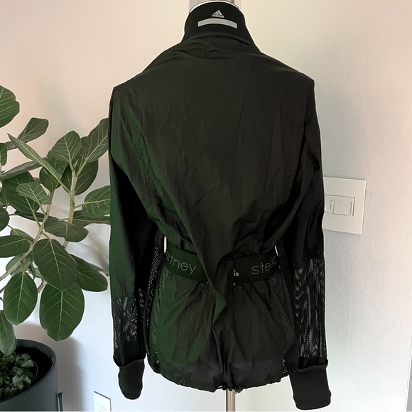 Adidas by Stella McCartney lightweight windbreaker in black, small - Picture 4 of 16